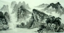 Montagne et de l'eau - peinture chinoise