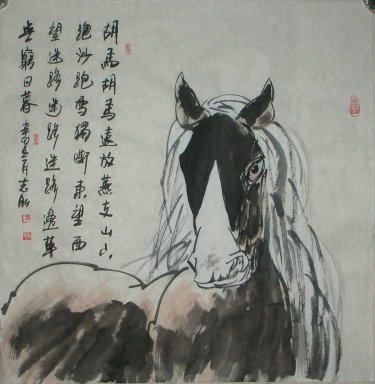 Horse - Chinees schilderij