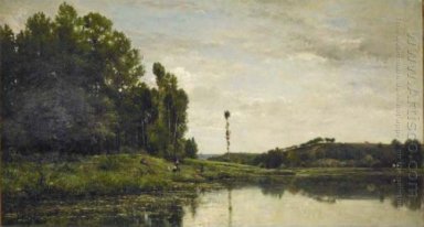 Rive del fiume Oise 1863