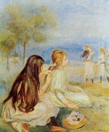 Young Girls By The Sea 1894