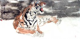 Tiger - la pintura china