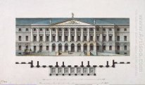 Diseño para el Instituto Smolny de San Petersburgo (fa? Ade)