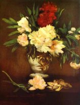 Pfingstrosen in einer Vase 1864