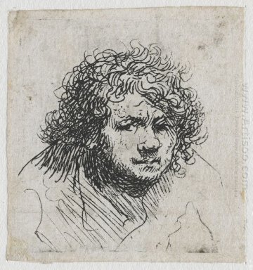 Self Portrait Leaning Teruskan Payudara 1628