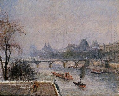 le matin, effet de neige Louvre 1903