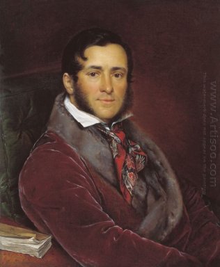 Retrato de Semyon Nikolayevich Mosolov 1836