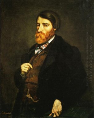 Retrato de Alfred Bruyas solución de Pintura 1853