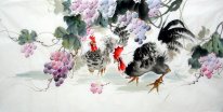 Cock - Chinese Painting