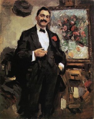 Portret van een Hongaarse kunstenaar Jzsef Ripley Ronai 1912