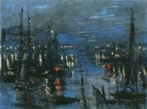 Le port du Havre Night Effect