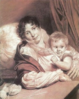 Madre y niño 1809