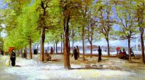 Terrace In The Luxembourg Garden 1886