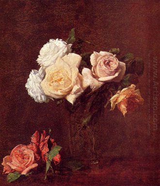 Roses dans un vase 1884