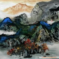 Mountains - Chinese Painting