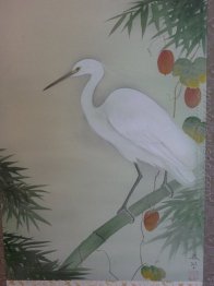 Egret Scroll