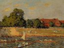 regata en Hampton Court 1874