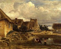 A Farmyard Near Fontainebleau