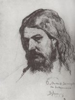 Portrait Of M V Vasnetsov 1870