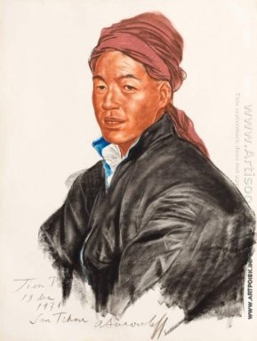 Retrato de Tien Po