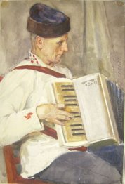 Lettish Accordionist