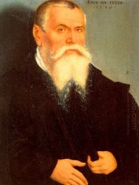 Self Portrait Of Lucas Cranach The Elder 1550