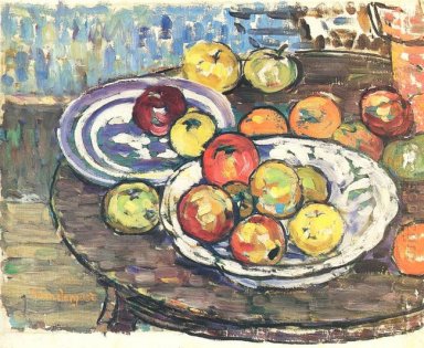 Apples Still Life Vase 1915