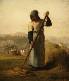 Woman With A Rake 1857