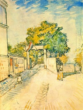 Entré till Moulin De La Galette 1887