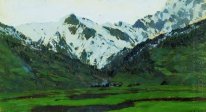 In Alps At Spring 1897