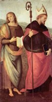 Pala di Sant'Agostino Scena Giovanni Tüfer And The St Augus