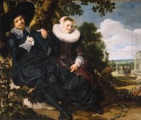 Retrato de la boda de Isaac Massa y Beatrix van der Laen