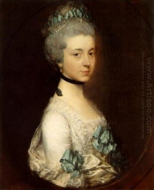 Portrait Of Lady Elizabeth Montagu Duchess Of Buccleuch Dan Quee