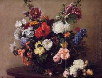 Blumenstrauß der Blumen Diverse 1881