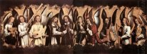 Cinco anjos que jogam Painel de Instrumentos Musicais Mão Esquer