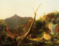 Herbst-Landschaft Berg Chocorua 1828