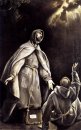 St Francis S Vision de la antorcha llameante