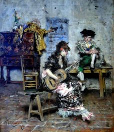 A Guitar Player 1873