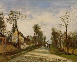 the road to versailles at louveciennes 1870