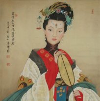 Beautiful Lady - Chinese Painting