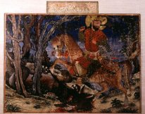 Bahram Gur mata al lobo