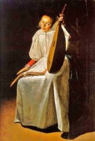 Girl with a Lute