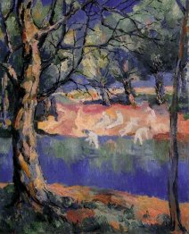 River In Forest 1908