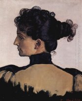 Retrato de Berthe Jacques esposa del artista 1894