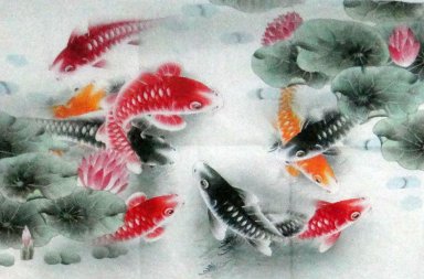 Fish - Chinese Painting