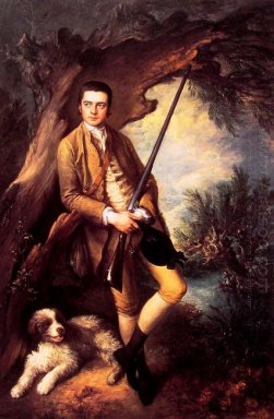 William Poyntz Of Midgham Dan Anjing-Nya Amber 1762