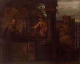 Rembrandt Christ And The Woman Of Samaria 1659