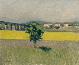 Meadow Bridge At Argenteuil 1886