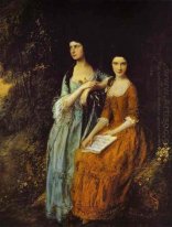 Las hermanas Linley señora Sheridan y Sra. Tickell 1772