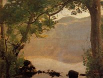 Lake Nemi Seen Through Trees 1843