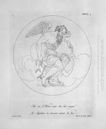 Aeolus Seated On Clouds